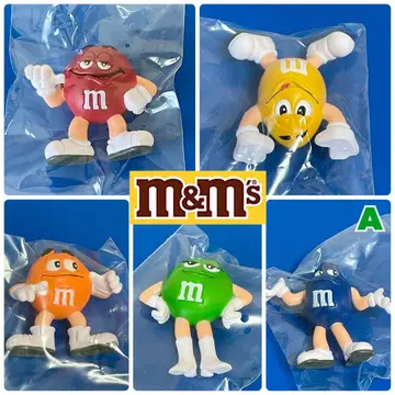 M&M'S 엠앤엠즈 피규어 아메리칸 5개 세트 No.A