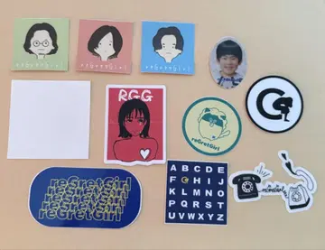 reGretGirl 스티커 11종 세트