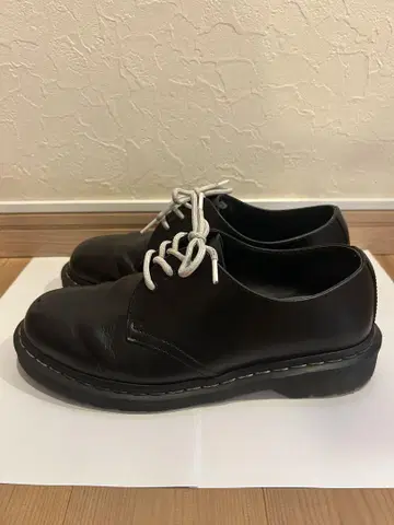 UK7(26.5cm) 닥터마틴 1461 화이트 스티치