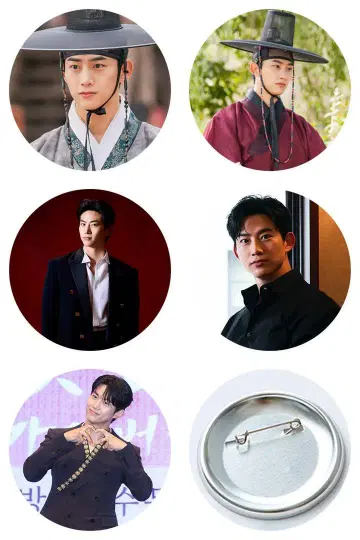 2PM 택연 캔뱃지 5점 핀배지 한국 드라마 캔뱃지 굿즈