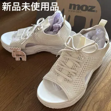 moz 샌들 화이트 LL 24.0 24.5cm