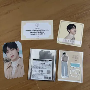 TXT 카페 아크릴 스탠드 & 코스터