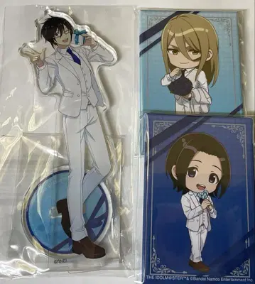 SideM 제비뽑기 도 아크릴 스탠드 캔뱃지 이세야 사계절 크리스 나오오