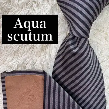 Aquascutum 넥타이 비즈니스 포멀 파티 N-0521
