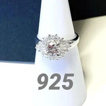 엘레강트한 꽃 모양 반지