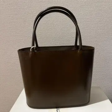 브라운 토트백 미사용 택 포함