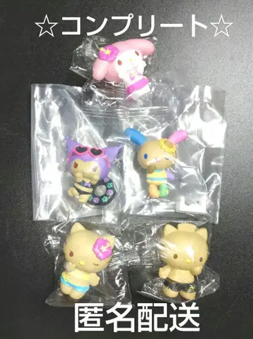 산리오 캐릭터즈 모두 함께 바캉스 피규어 키티 외 컴플리트