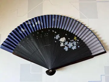스누피 찻집 한정 부채 22cm