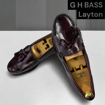 지에이치버스 Layton 태슬 로퍼 버건디 8E 26cm