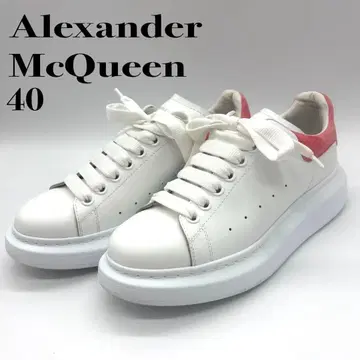 AlexanderMcQneen 스니커즈 여성 40 핑크 통굽