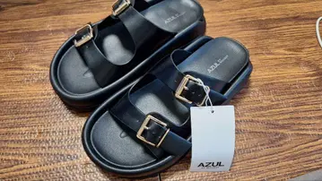AZUL BY MOUSSY 더블 벨트 샌들