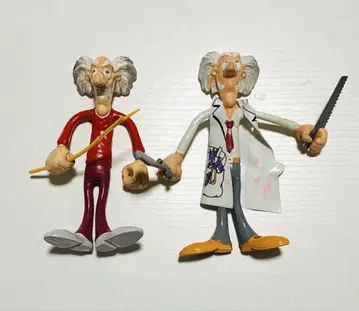 [미치광이 과학자] 피규어 2체 세트 MATTEL 1987년 제작