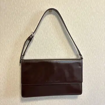 브라운 가죽 숄더백 빈티지