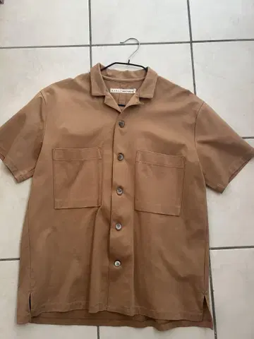 컬리 오픈 카라 셔츠 CLOUDY SHIRTS