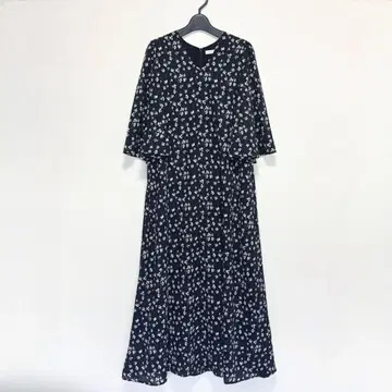 MARIHA 밤의 드레스 꽃무늬 원피스