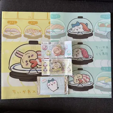 치이카와 쿠라스시 파일 마그넷 하치와레 토끼