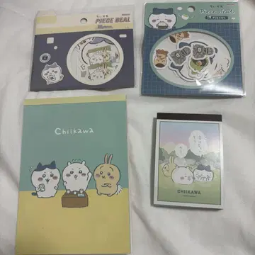 치이카와 (먼작귀) 스티커 메모장 묶음 판매
