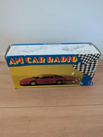 AM CAR RADIO 미니카형 라디오 블랙