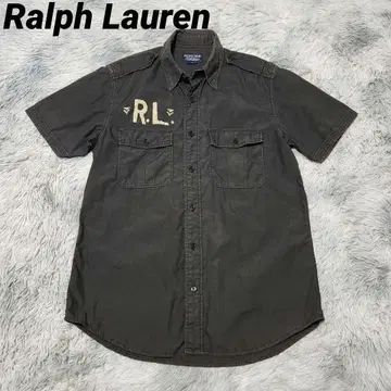 Ralph Lauren 랄프 로렌 반팔 셔츠 밀리터리 셔츠 차