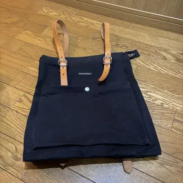marimekko EPPU 캔버스 백팩 블랙