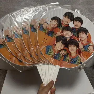 간사이 쟈니즈 주니어 부채 6개 세트