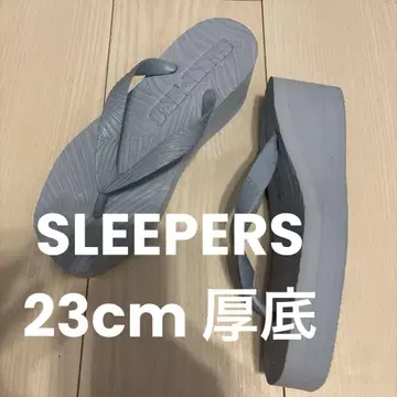 새상품급 Ron Herman SLEEPERS 통굽 23cm
