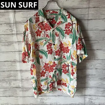 선서프 SUNSURF 알로하 셔츠 L 사이즈