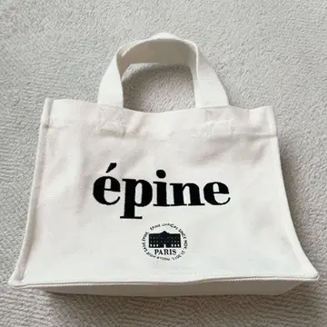 에피네 토트백 미니 에피네 로고 미니 토트백 화이트