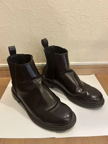 ZARA 남성용 부츠 다크 브라운 26cm