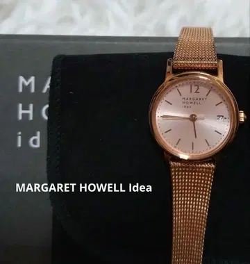 작동 중 MARGARET HOWELL Idea 손목시계 로즈 골드