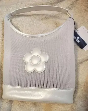 새상품 MARY QUANT 메쉬 데이지 미니 토트