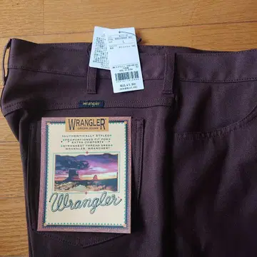 새상품 Wrangler 랭글러 런처 드레스 청바지 브라운 L