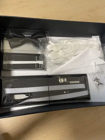 신랑 액세서리 세트 윙 셔츠 포함