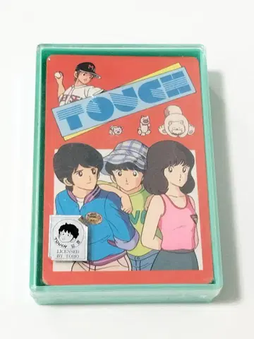 당시의 물건 아다치 미츠루 터치 카드놀이/쇼와 노트