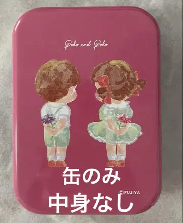 후지야 페코포코 초콜릿 캔 뒷모습 페코짱