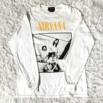 하프맨 닐바나 NIRVANA 밴드 티셔츠 롱 T 2667