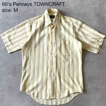 60's Penneys TOWNCRAFT 타운 크래프트 빈티지 셔츠