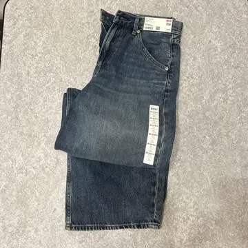 유니클로 UNIQLO 데님 청바지 팬츠 배기 커브 청바지 25
