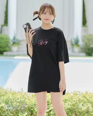 새상품 Rady 컬러풀 로고 티셔츠
