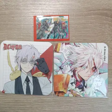 D.Gray-man 아트 코스터 부록 스티커