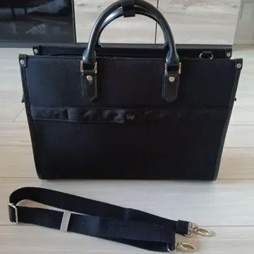 비즈니스 백 블랙 패브릭