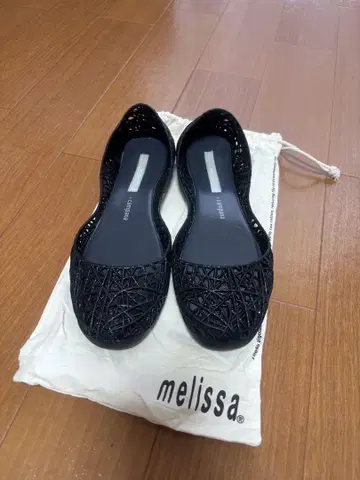 멜리사 지그재그 Melissa 캄파나 CAMPANA 블랙