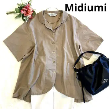 Midiumi 미디우미 코튼 린넨 셔츠
