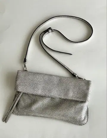 GIANNI CHIARINI 실버 숄더/클러치백