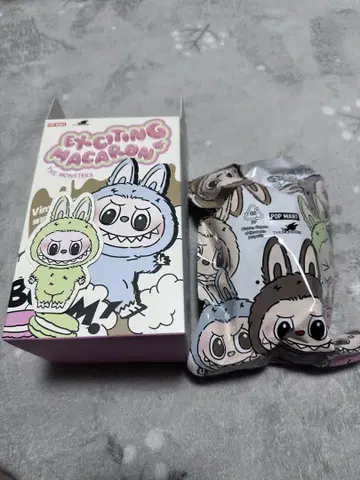 Labubu Exciting Macaron 봉제 인형