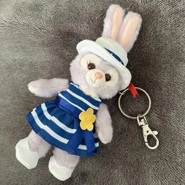 스텔라루 봉제 인형 키체인 홍콩 디즈니 14주년 마린