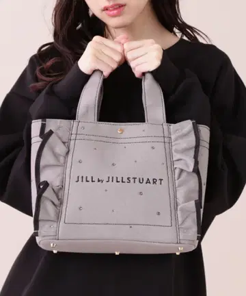[새상품] JILL by JILL STUART 비쥬 프릴 토트백 한정