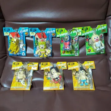 근육맨 키링 7개 세트