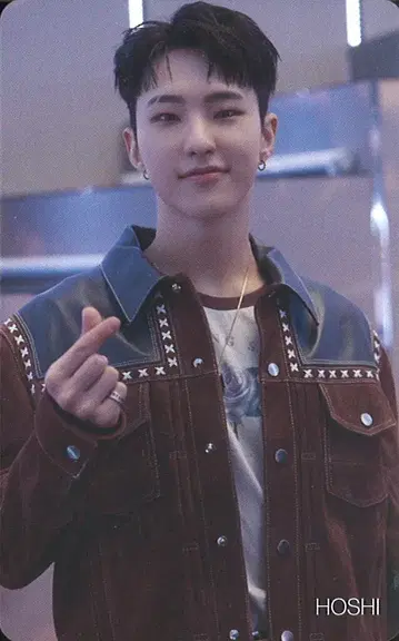 SEVENTEEN HOSHI Attacca HMV 트레이딩 카드
