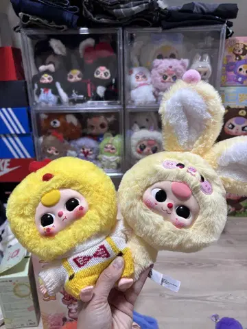 babythree 봉제 인형 2개 세트